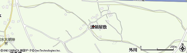 青森県八戸市櫛引（法領屋敷）周辺の地図