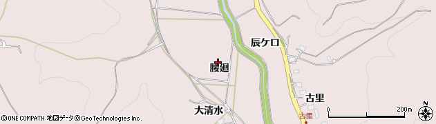 青森県八戸市松館腰廻周辺の地図