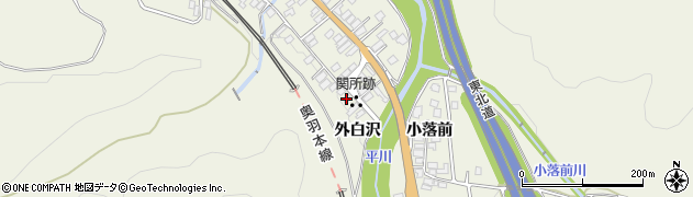 青森県平川市碇ヶ関碇ヶ関145周辺の地図