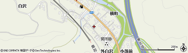 青森県平川市碇ヶ関碇ヶ関111周辺の地図