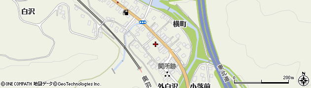 青森県平川市碇ヶ関碇ヶ関115周辺の地図