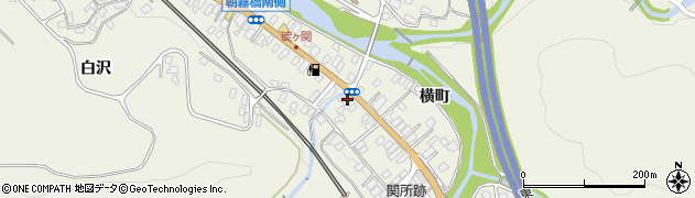 青森県平川市碇ヶ関碇ヶ関101周辺の地図