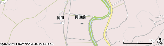 青森県八戸市松館（岡田前）周辺の地図