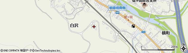 青森県平川市碇ヶ関白沢65周辺の地図