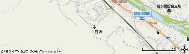 青森県平川市碇ヶ関白沢134周辺の地図