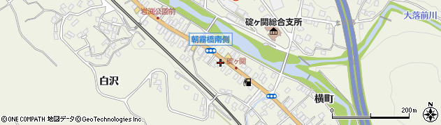 青森県平川市碇ヶ関碇ヶ関69周辺の地図