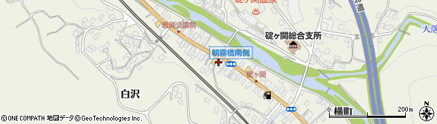 青森県平川市碇ヶ関碇ヶ関55周辺の地図