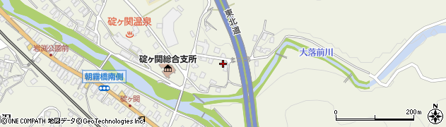 青森県平川市碇ヶ関三笠山42周辺の地図