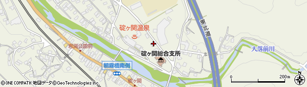 青森県平川市碇ヶ関三笠山93周辺の地図