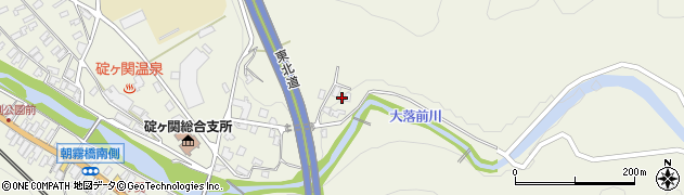 青森県平川市碇ヶ関三笠山16周辺の地図