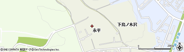 青森県八戸市坂牛（永平）周辺の地図