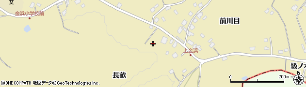 青森県八戸市金浜（長畝）周辺の地図
