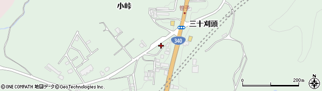 青森県八戸市是川小峠17周辺の地図
