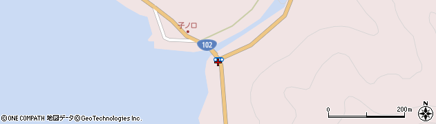 十和田湖畔周辺の地図