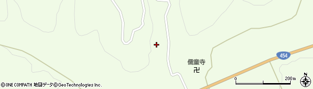 青森県五戸町（三戸郡）倉石又重（長坂）周辺の地図
