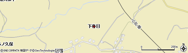 青森県八戸市金浜（下作目）周辺の地図
