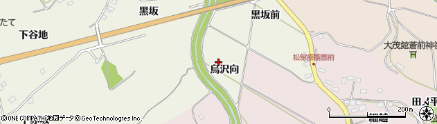 青森県八戸市十日市（烏沢向）周辺の地図
