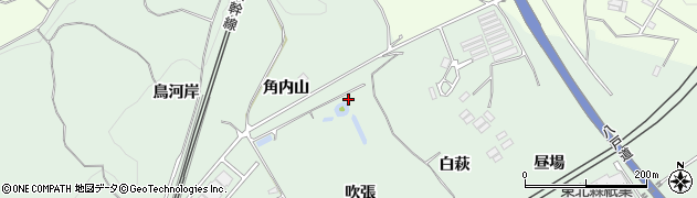 青森県八戸市上野吹張48周辺の地図