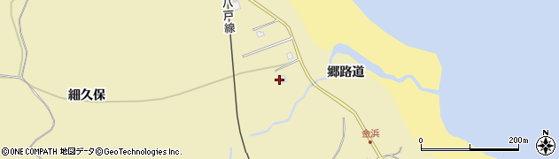 青森県八戸市金浜細久保8周辺の地図
