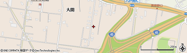 青森県八戸市妙大開3周辺の地図
