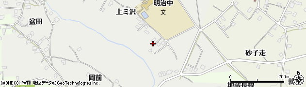 青森県八戸市八幡上ミ沢28周辺の地図
