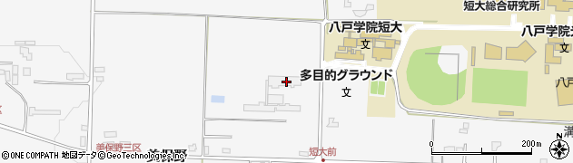 青森県八戸市美保野2周辺の地図