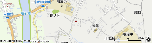 青森県八戸市八幡上ミ沢1周辺の地図