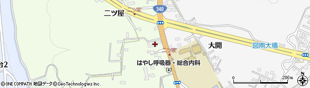 青森県八戸市沢里二ツ屋1周辺の地図