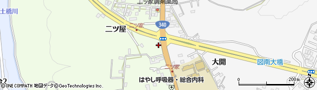 青森県八戸市沢里二ツ屋15周辺の地図