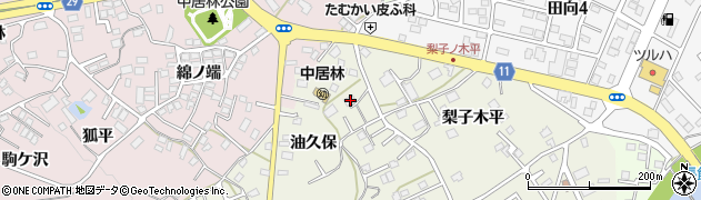 青森県八戸市石手洗油久保2周辺の地図