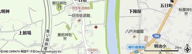 青森県八戸市櫛引下河原9周辺の地図