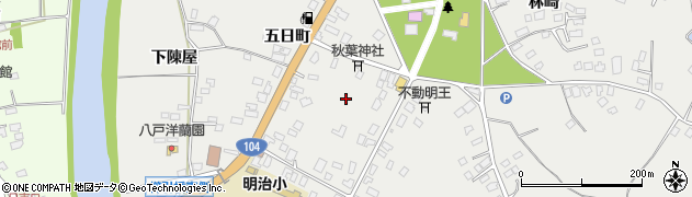 青森県八戸市八幡（八幡丁）周辺の地図