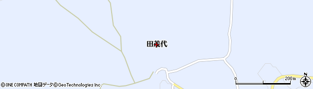 青森県新郷村（三戸郡）戸来（田茂代）周辺の地図