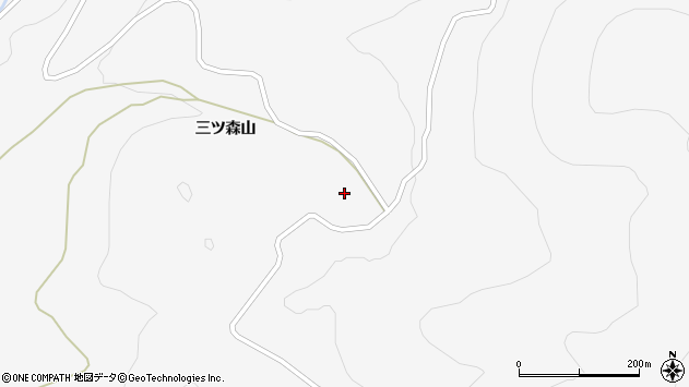 〒038-0102 青森県平川市碇ケ関古懸不動野の地図