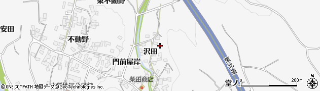 青森県平川市碇ヶ関古懸沢田29周辺の地図
