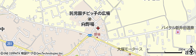 青森県八戸市妙（向野場）周辺の地図