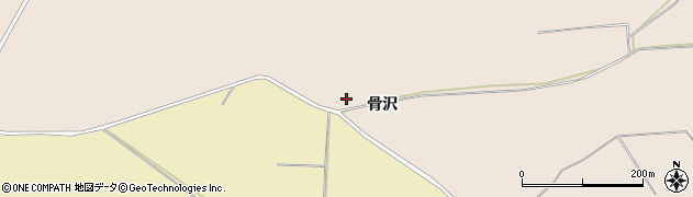 青森県八戸市鮫町（骨沢）周辺の地図