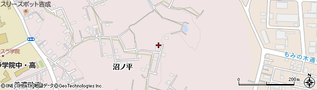 青森県八戸市田面木沼ノ平41周辺の地図