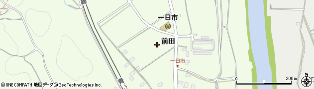 青森県八戸市櫛引（前田）周辺の地図