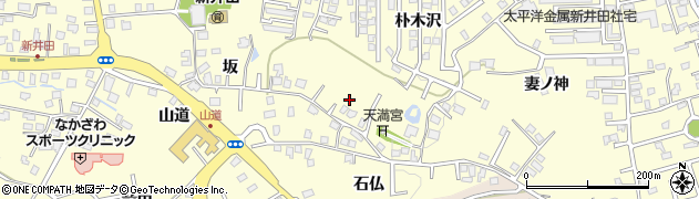 青森県八戸市新井田（石橋）周辺の地図