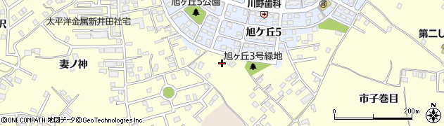 青森県八戸市新井田（外久保）周辺の地図