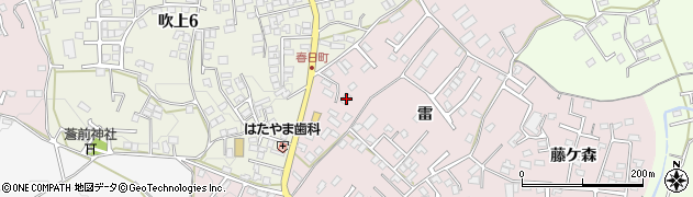 青森県八戸市中居林彦五郎6周辺の地図