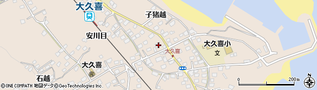 青森県八戸市鮫町子猪越5周辺の地図