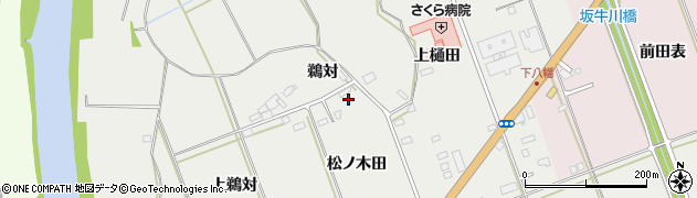 青森県八戸市八幡松ノ木田24周辺の地図