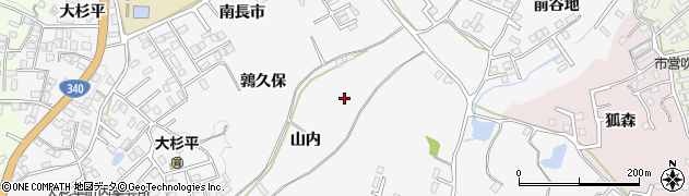 青森県八戸市糠塚（山内）周辺の地図