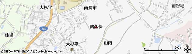 青森県八戸市糠塚（鶉久保）周辺の地図