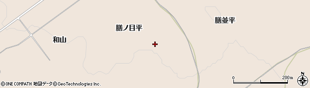 青森県八戸市鮫町膳ノ目平周辺の地図