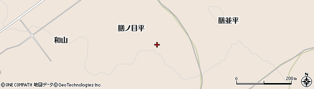 青森県八戸市鮫町（膳ノ目平）周辺の地図