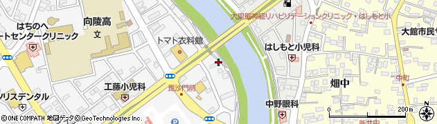 青森県八戸市田向（橋下）周辺の地図