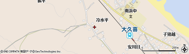 青森県八戸市鮫町冷水平12周辺の地図